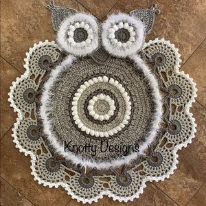 Crochet 🦉Owl🦉 Rug